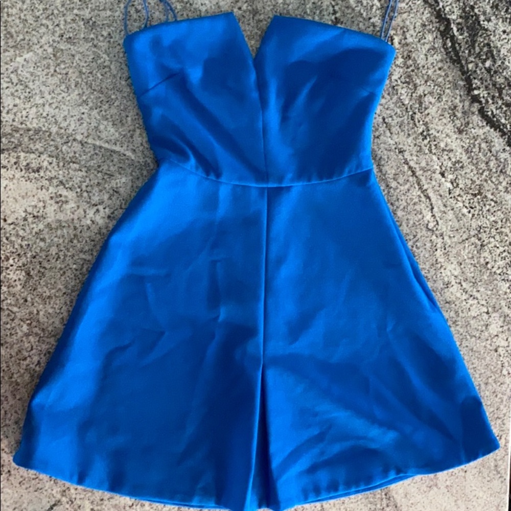 Likely Strapless Fit & Flare Mini Dress